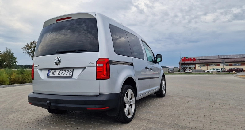 Volkswagen Caddy cena 45500 przebieg: 255000, rok produkcji 2016 z Siedlce małe 67